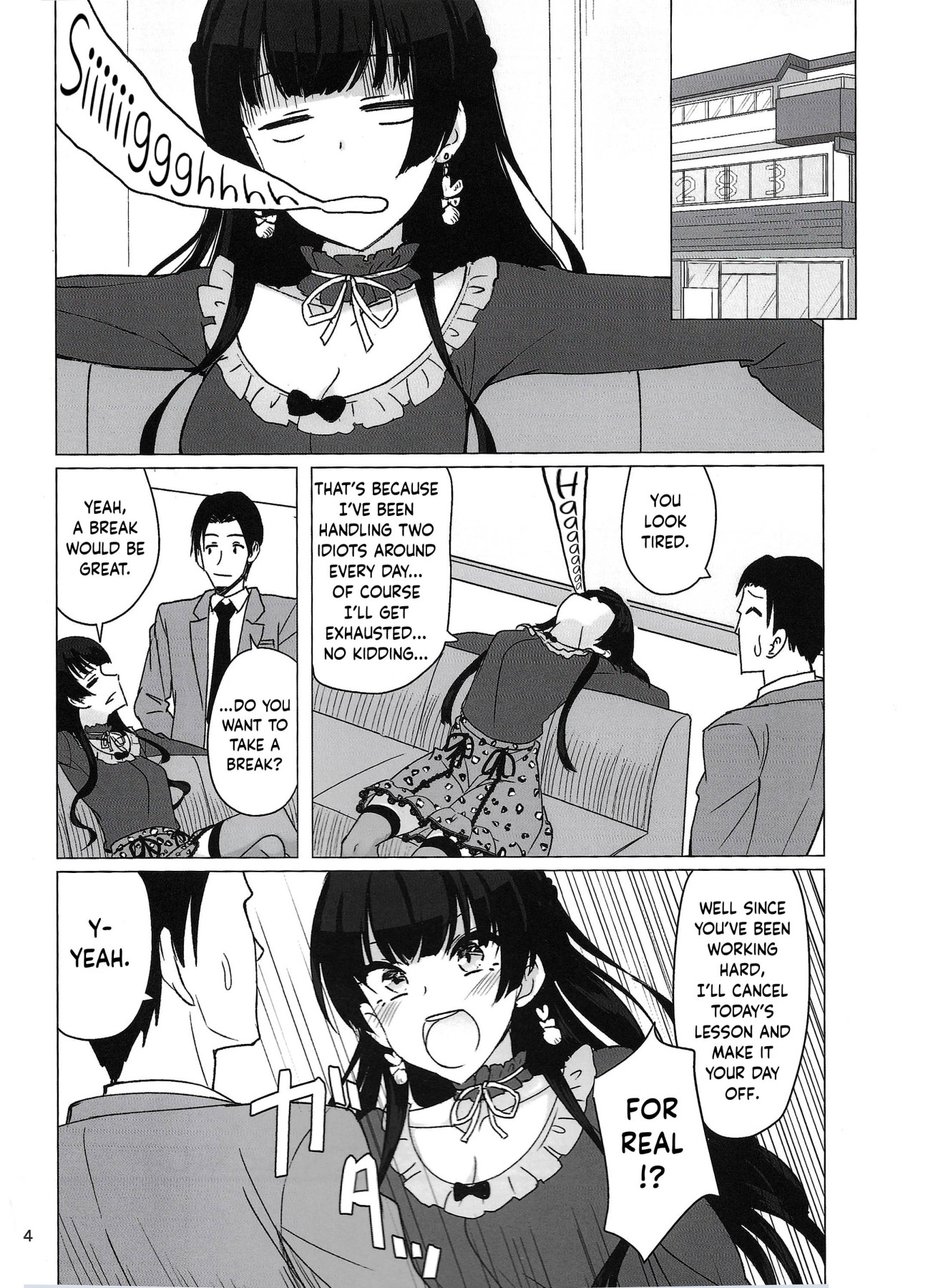 Hentai Manga Comic-A Book About Asking Fuyuko To Send Lewd Pics-Read-2